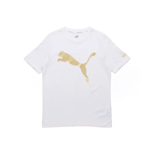 PUMA Белая Мужская Футболка