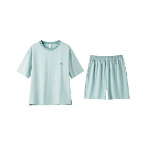 ZAO FU NIAO Пижамный комплект женский солнечный горный синий