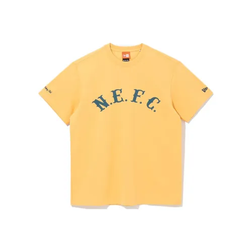 New Era SS22 T-Shirt Унисекс Желтый