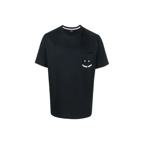 PS By Paul Smith PS Smile Черные Мужские T-Рубашки