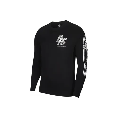 Nike Бег Т-Рубашка Мужская Черная