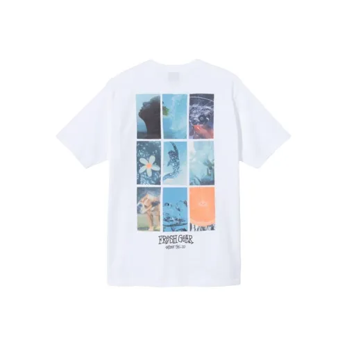 Stussy Белая Унисекс Футболка