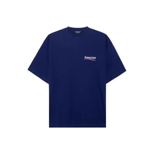 Balenciaga T-Shirt Мужской Темно-синий