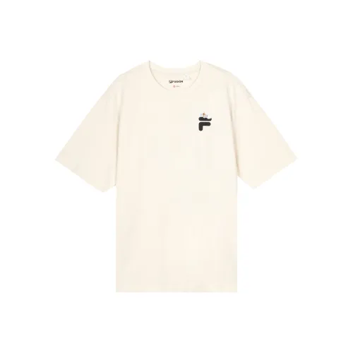 FILA FUSION T Рубашка Унисекс Цвет молочной сливки
