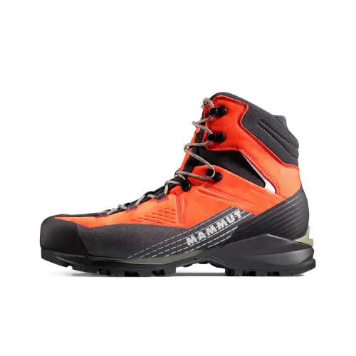 MAMMUT Kento Guide II High Топ Альпинистская Обувь Мужская Красная Черная