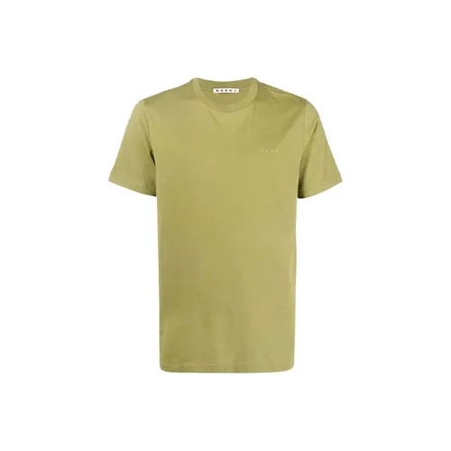 Marni Зеленый Мужской T-Рубашки