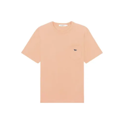 Maison Kitsune Soft Orange Men's T-Shirts
