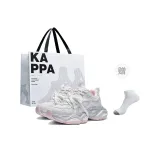 Классический Белый/Молочный Розовый [Белая Сумка для покупок + Носки Crew]