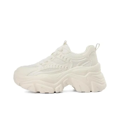 Topland визуально увеличивает рост Низкие кеды с толстой подошвой Женские