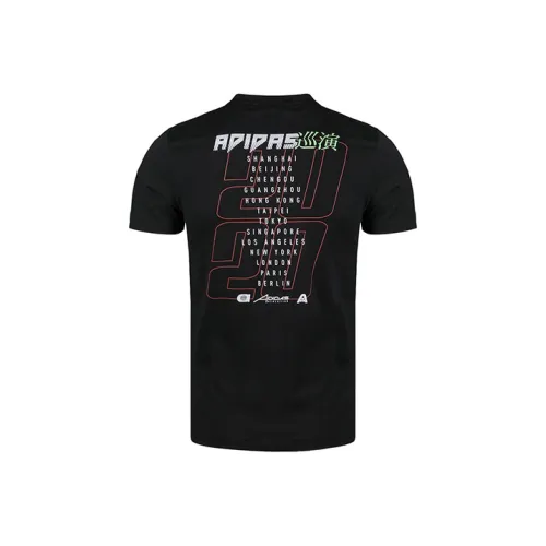 Adidas Мужские черные футболки