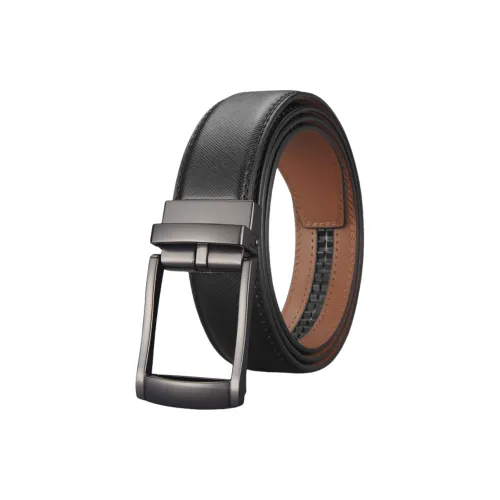 Yalu Alloy Leather Belts Men's