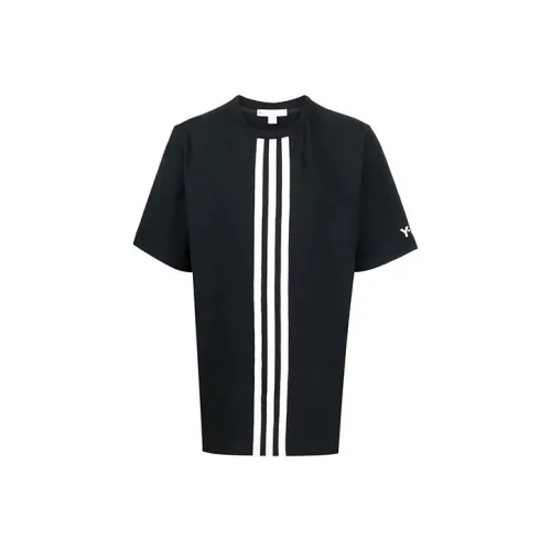 Y 3 Черные Мужские T-Рубашки