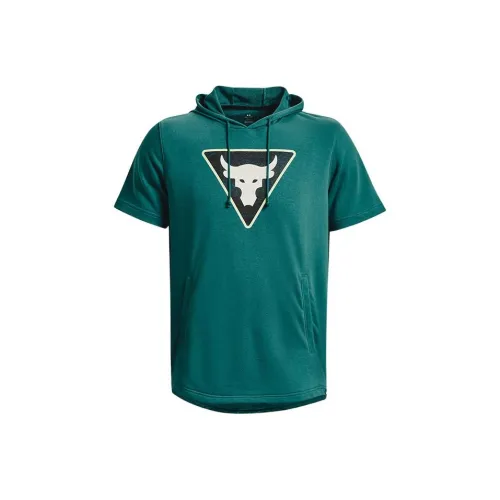 Under Armour T-Shirt Мужской Темно-Зеленый