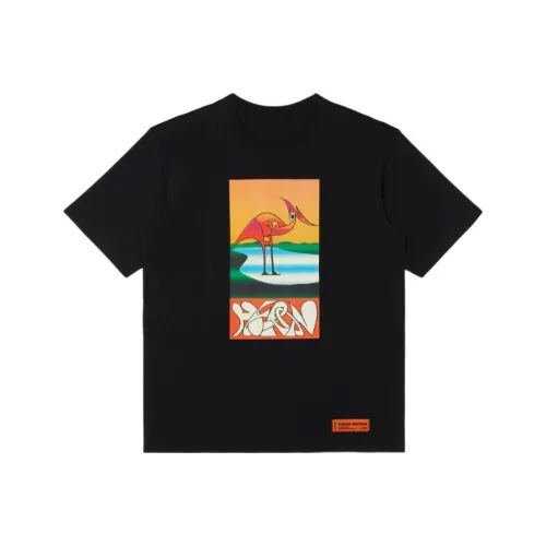 HERON PRESTON Мужские черные рубашки T