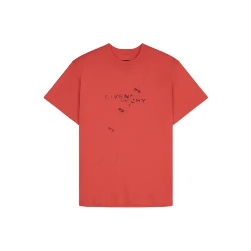 Givenchy Red Men's T-Shirts Givenchy Красные Мужские Футболки