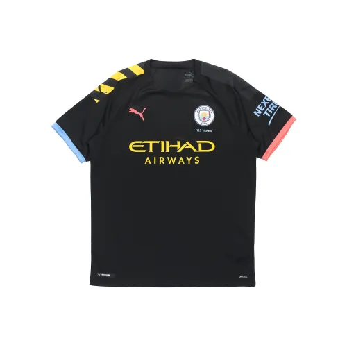 PUMA Manchester City Черная Мужская T-Рубашка