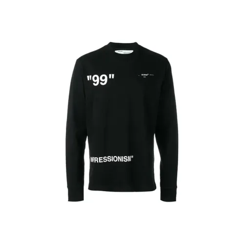 Off Белый SS19 Черный Мужская T-Рубашка