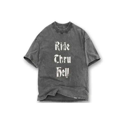 REPRESENT Винтажный серый Мужская футболка