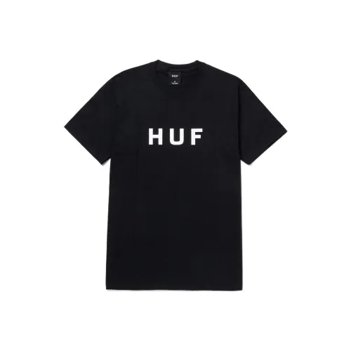 HUF совместная черная мужская футболка