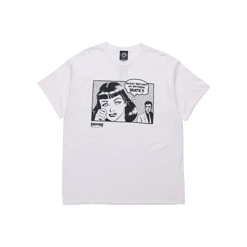 Thrasher T-Shirt US Version Unisex White