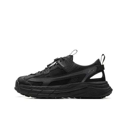 LINING Обувь для горных походов, черная, унисекс