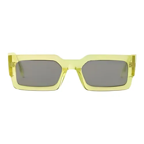 LOUIS VUITTON Металлический ацетат Квадратные Солнцезащитные очки Мужские Зеленые
