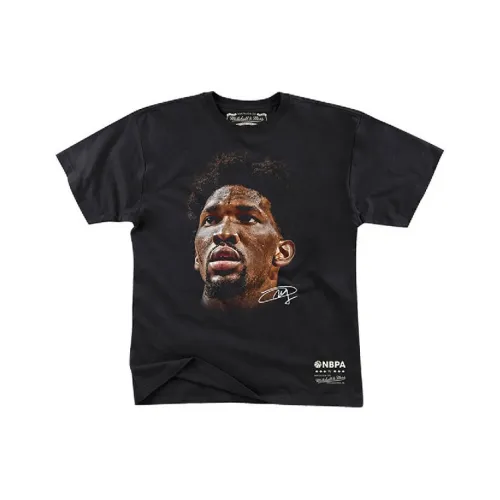 Mitchell Ness Черная Унисекс Футболка