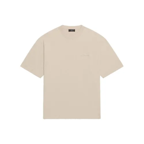 Balenciaga SS22 T-Shirt Мужской Бежевый