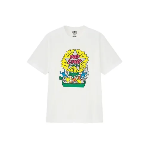 UNIQLO x Keith Haring x Токио T-рубашка унисекс белая