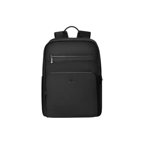 PIERRE CARDIN Nylon Рюкзак Мужской Черный