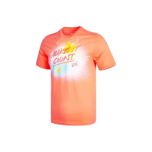 Nike Orange Мужская T-рубашка