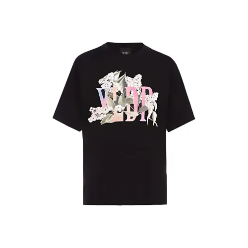 YLDP Черная унисекс футболка