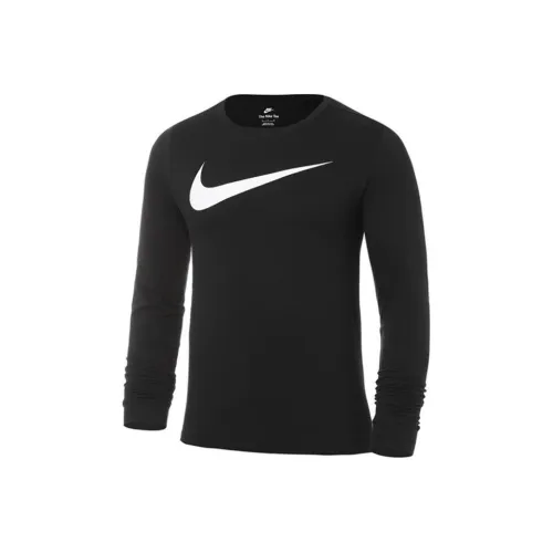 Nike Мужские черные футболки