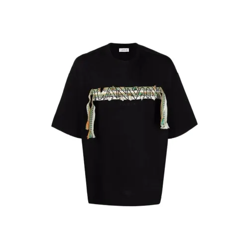 Lanvin Мужские черные рубашки T