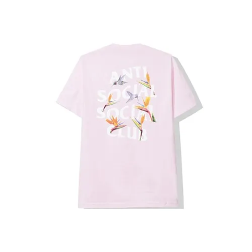 ANTI SOCIAL SOCIAL CLUB T-Shirt Унисекс Розовый