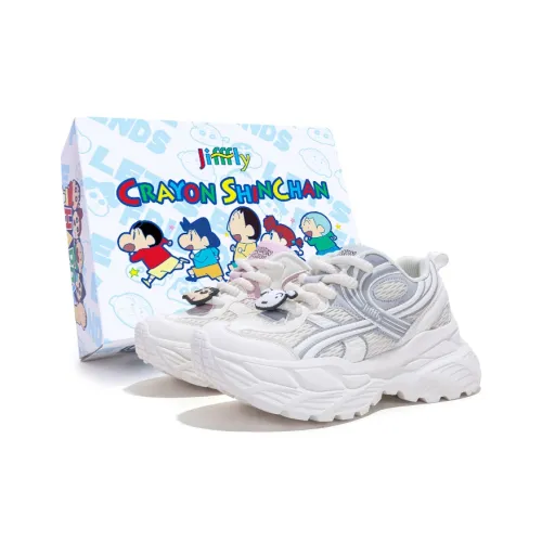 SHINCHAN x Jifffly Устойчивые к истиранию Дышащие Увеличивающие Высоту Низкие Кеды Женские