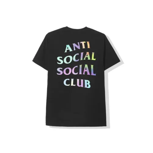 ANTI SOCIAL SOCIAL CLUB Облегающая футболка унисекс черного цвета