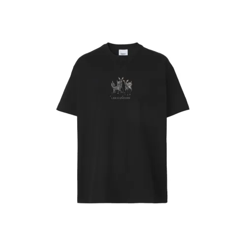 Burberry Черные Мужские T-рубашки