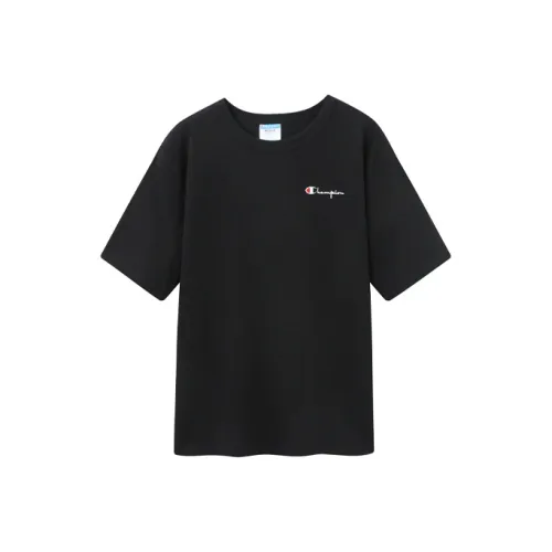 Champion Black Унисекс T-рубашка