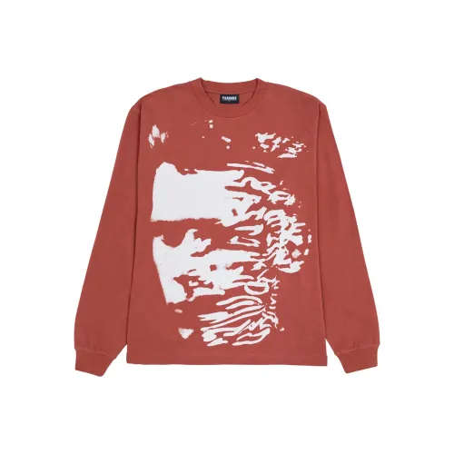 PLEASURES Кирпично-красный Унисекс Футболка