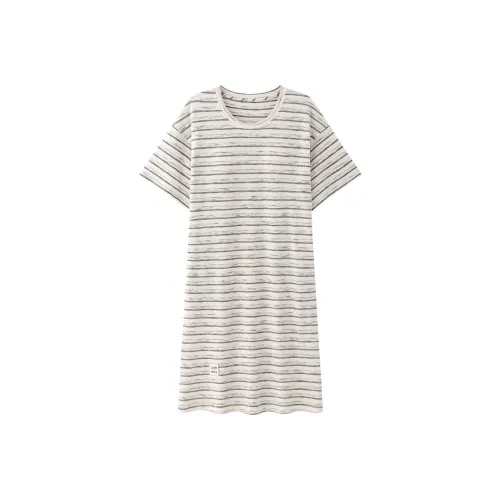 Gongdie Ночная сорочка Женская Белая