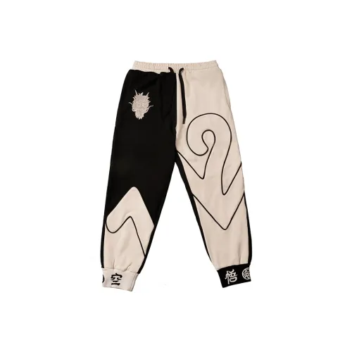 WOOKONG Весенние Осенние Вязаные Спортивные Штаны Унисекс 72 TRANSFORM Вышивка Штаны с Манжетами