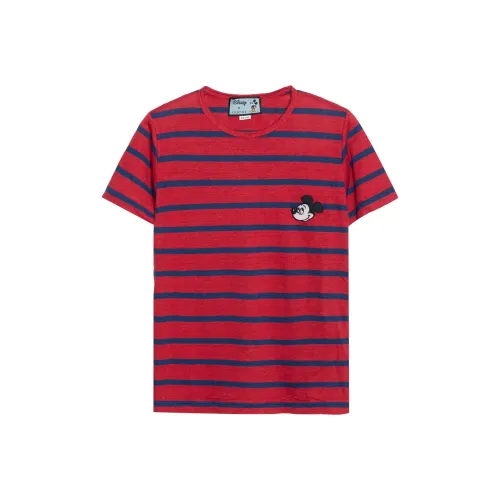 Gucci Красный Синий Унисекс Футболка