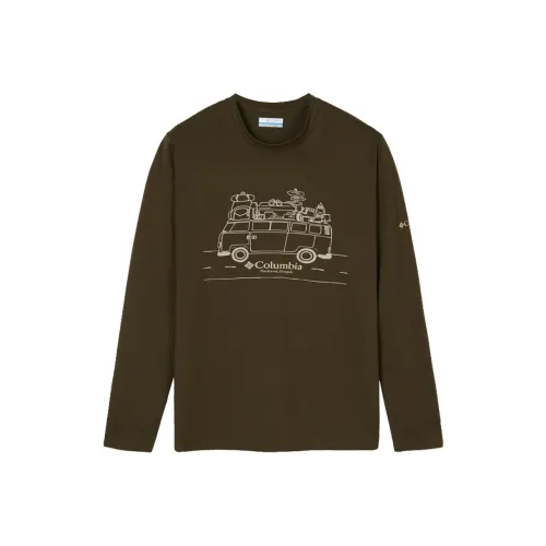 Мужская рубашка Columbia co-brand T армейский зеленый