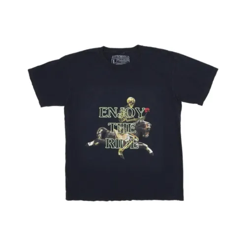 Travis Scott T-Shirt Унисекс Черный