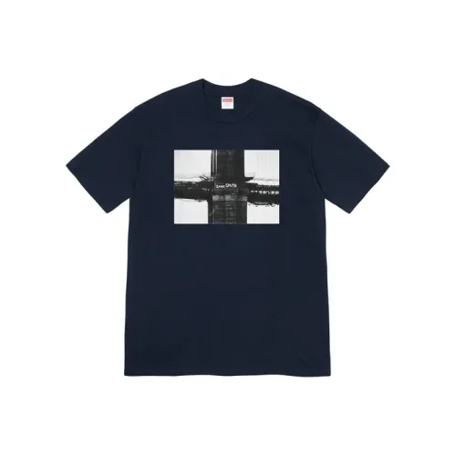 Supreme FW19 T-Shirt Unisex Marine Blue