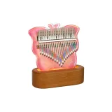 21-Тон-Розовый Бабочка (Включает основания для ламп)