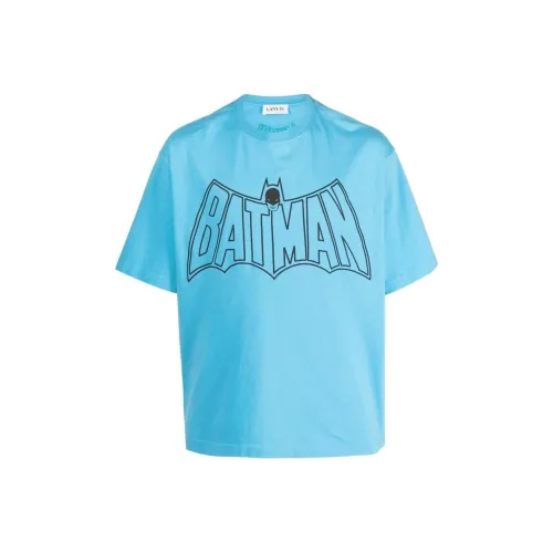 Lanvin x Batman Синий Мужской T-Рубашка
