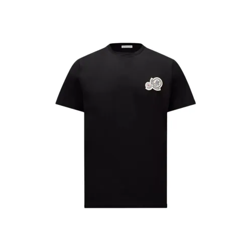 MONCLER Мужские черные T-рубашки