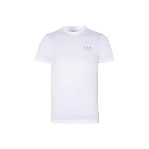 EMPORIO ARMANI EA7 T-Shirt Мужской T Белый